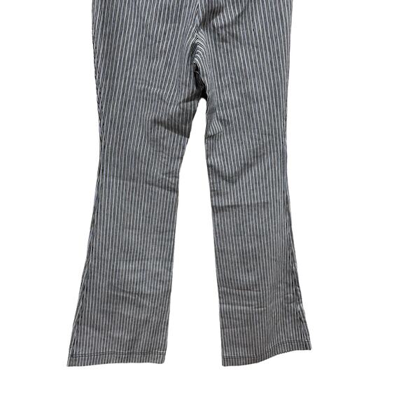 Derek Lam 10 Crosby Striped Flared Pants Size 4 - Picture 10 of 11